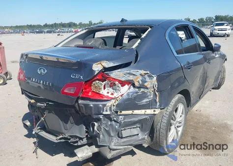 2010 Infiniti G37X from USA, damaged, VIN JN1CV6AR3AM456618